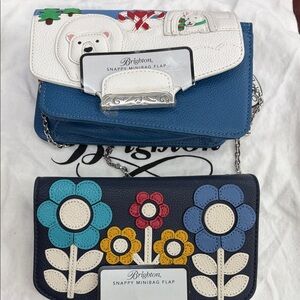Brighton Ginger Snappy Minibag with interchangeable flaps